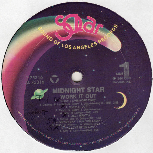 Midnight Star - Work It Out