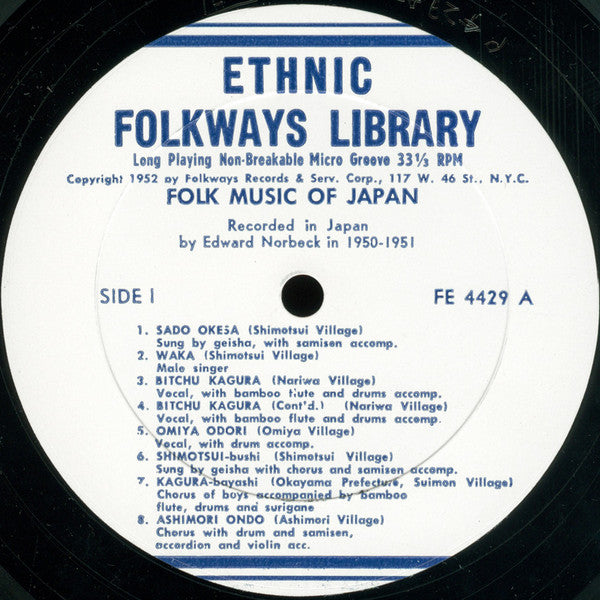 Folk Music Of Japan