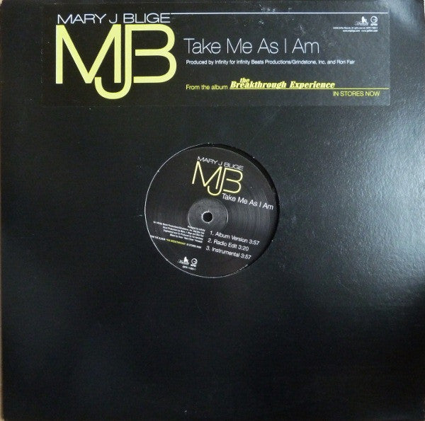 Mary J. Blige - Take Me As I Am