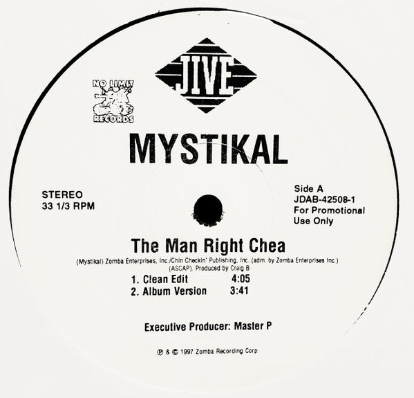 Mystikal - The Man Right Chea / Unpredictable
