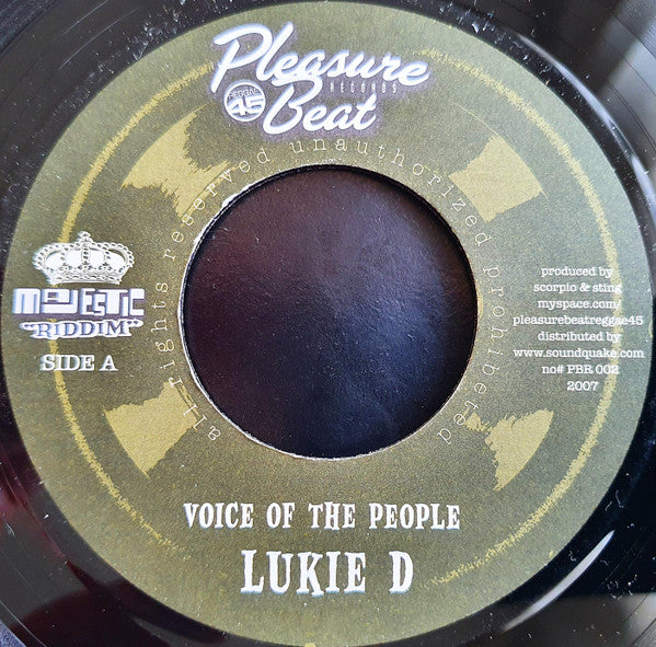 Lukie D - Voice Of The People / Youths Dem Rise