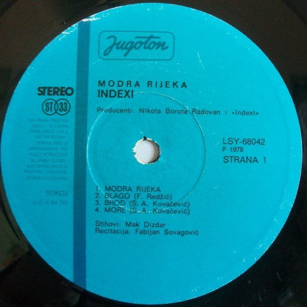 Indexi - Modra Rijeka