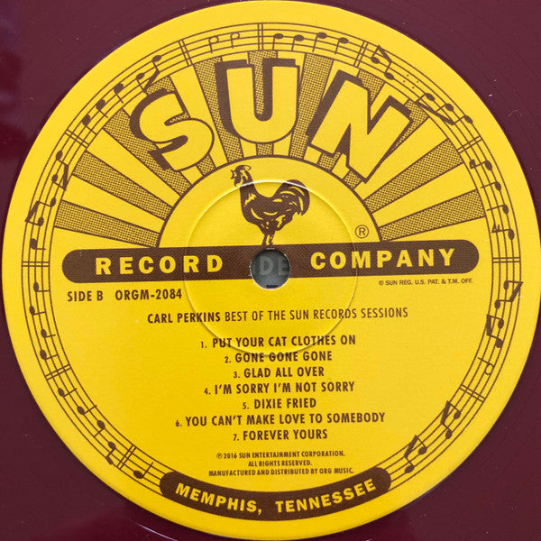 Carl Perkins - Best Of The Sun Records Sessions [WINE RED VINYL]