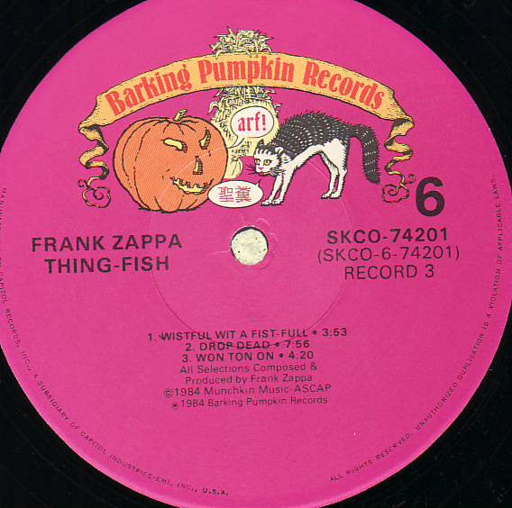Frank Zappa - Thing-Fish