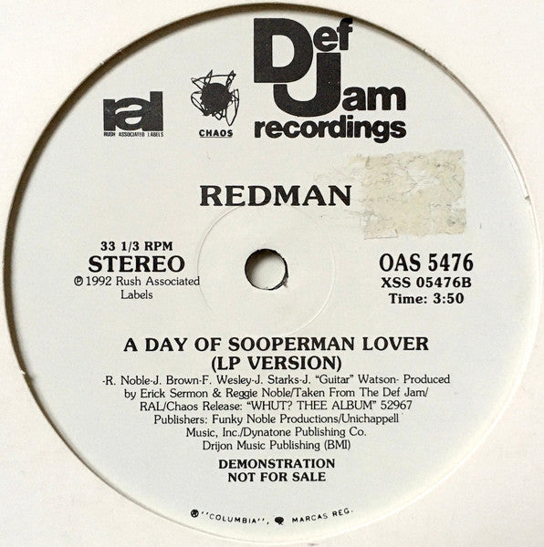 Redman - A Day Of Sooperman Lover