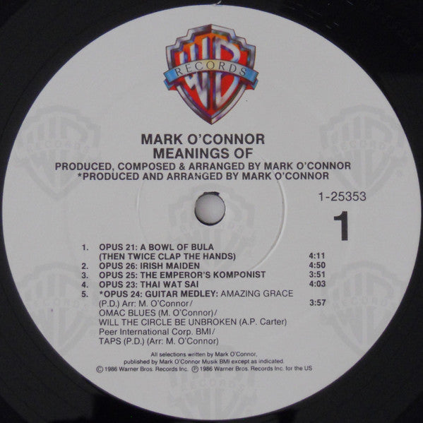 Mark O'Connor - Meanings Of