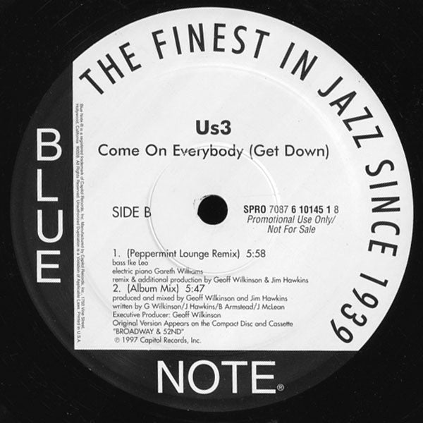 Us3 - Come On Everybody (Get Down)