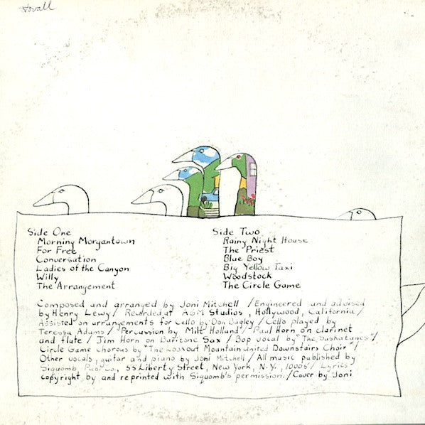 Joni Mitchell - Ladies Of The Canyon