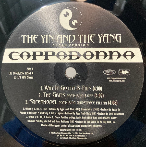 Cappadonna - The Yin And The Yang (Clean Version)