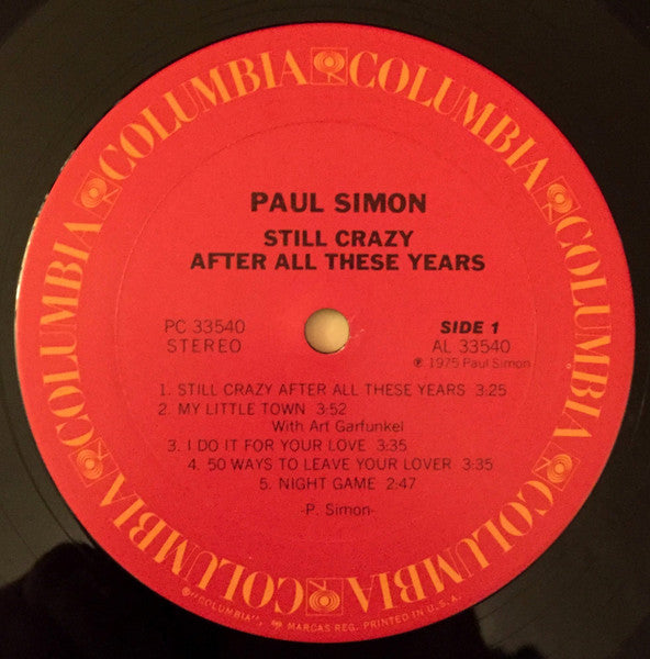 Paul Simon - Still Crazy After All These Years