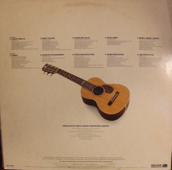 Phoebe Snow - Rock Away