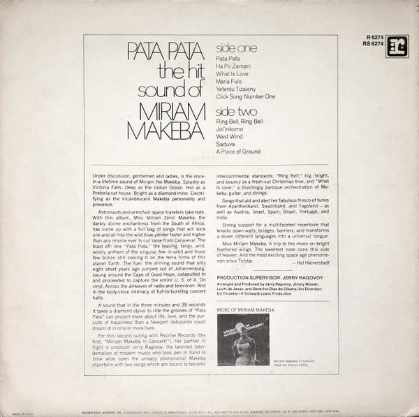 Miriam Makeba - Pata Pata