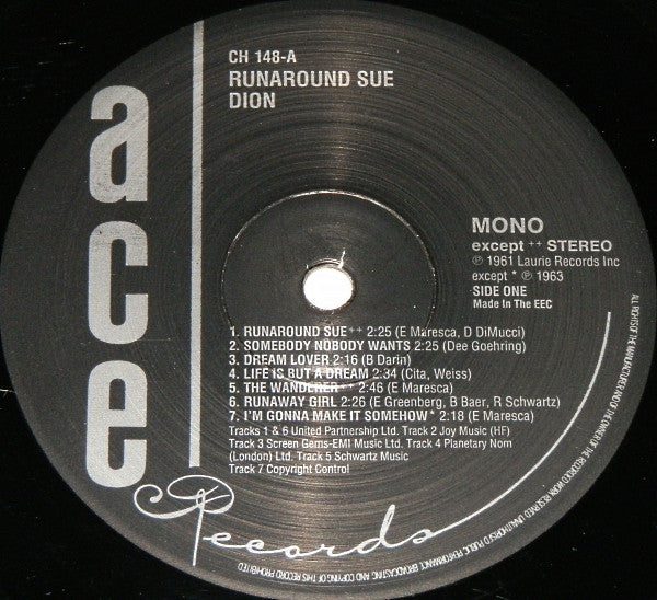 Dion - Runaround Sue