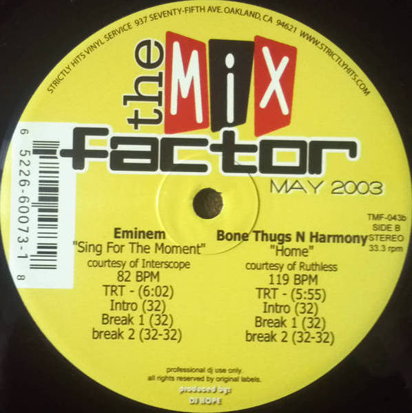 Various - The Mix Factor (May 2003)