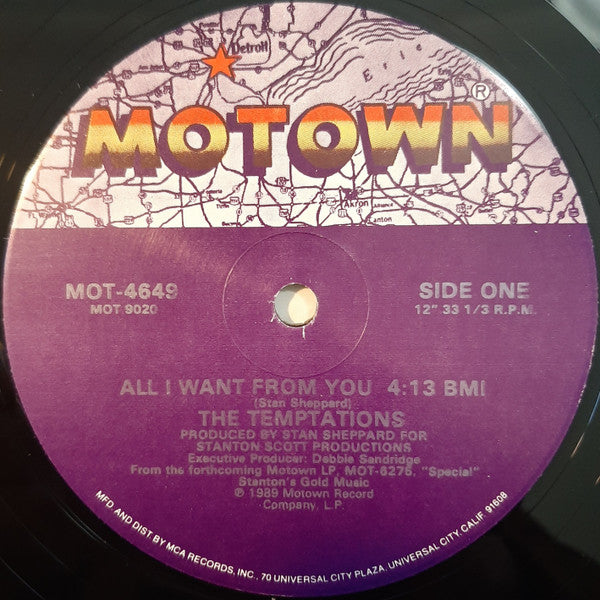 The Temptations - All I Want From You