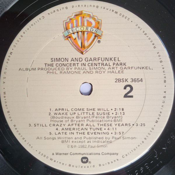 Simon & Garfunkel - The Concert In Central Park