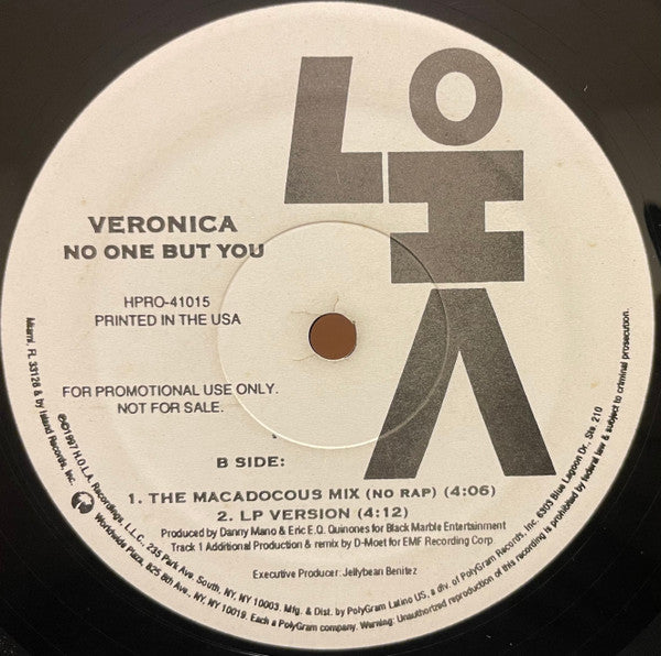 Veronica - No One But You