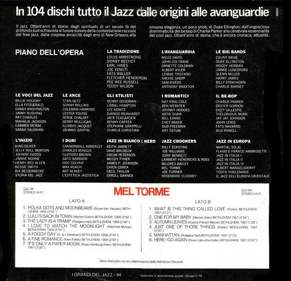 Mel Tormé - Mel Torme
