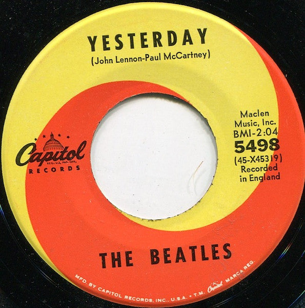 The Beatles - Yesterday / Act Naturally