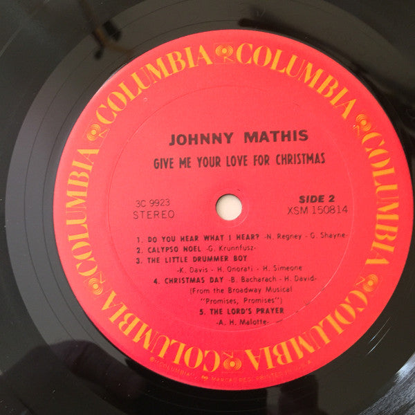 Johnny Mathis - Give Me Your Love For Christmas