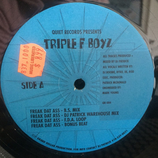 Triple F Boyz - Freak Dat Ass / Get DownTrax