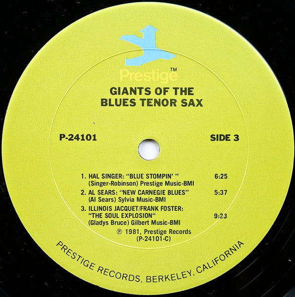 Various - Giants Of The Blues Tenor Sax