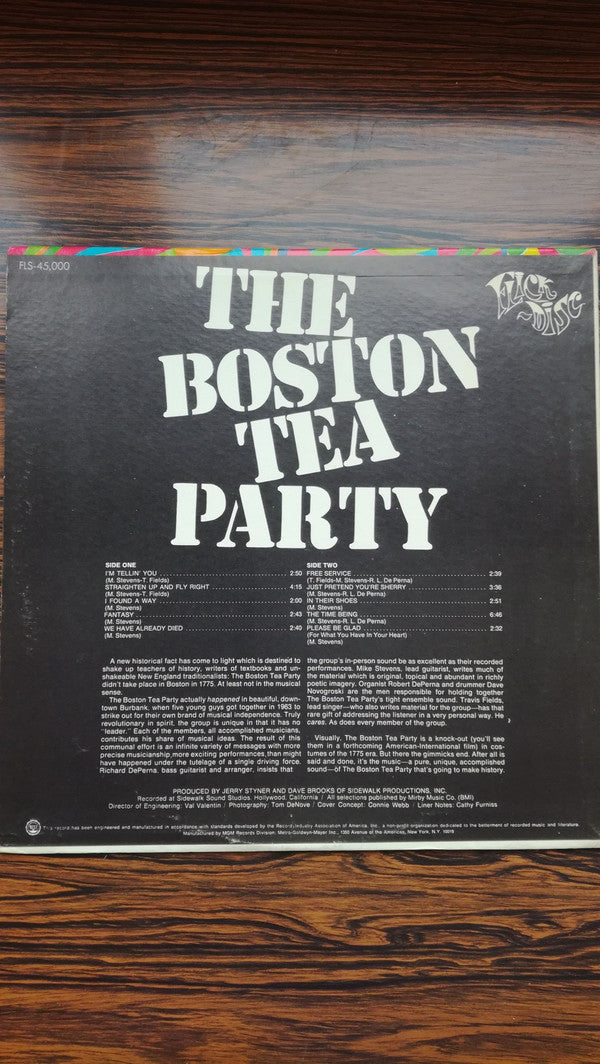 The Boston Tea Party