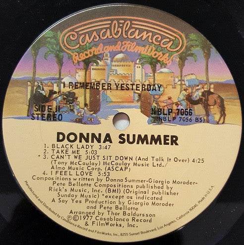 Donna Summer - I Remember Yesterday