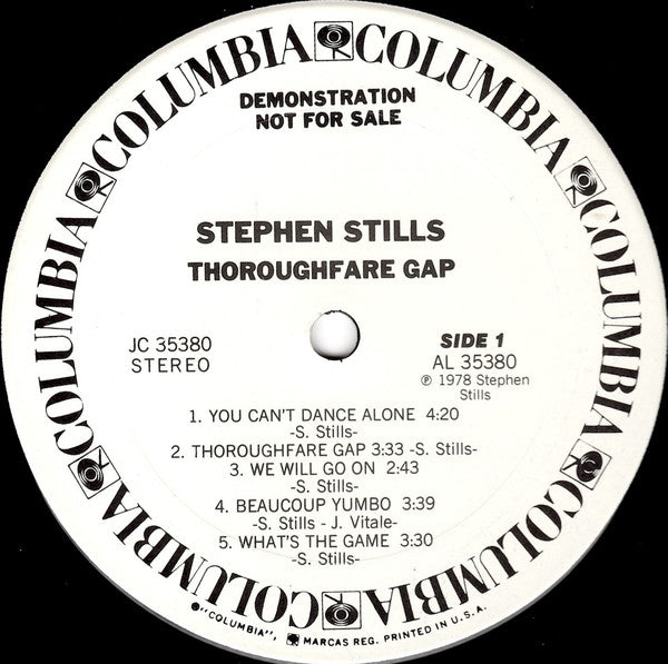 Stephen Stills - Thoroughfare Gap