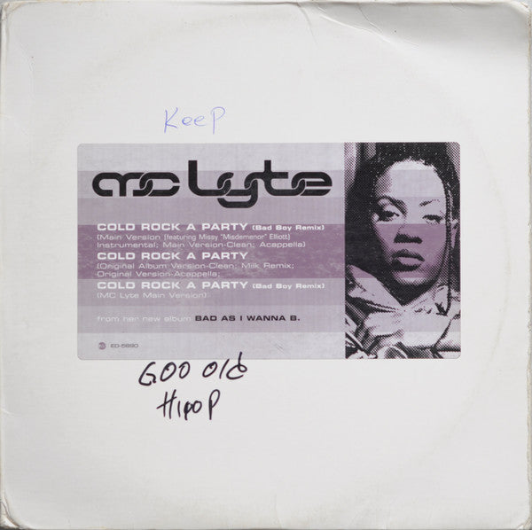 MC Lyte - Cold Rock A Party (Bad Boy Remix)