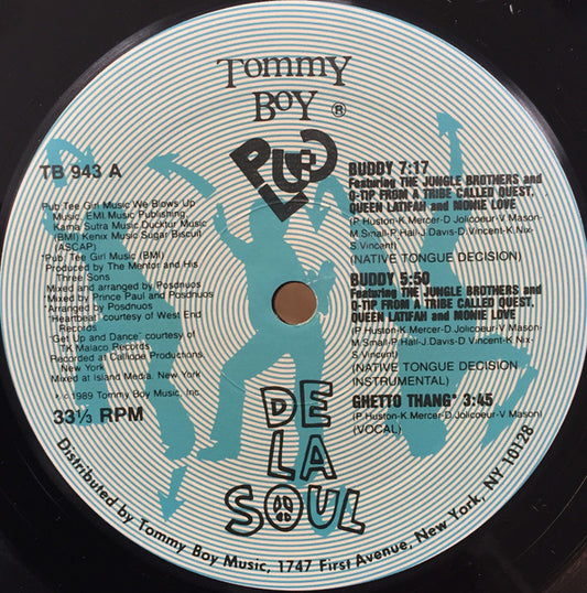 De La Soul - Buddy / Ghetto Thang