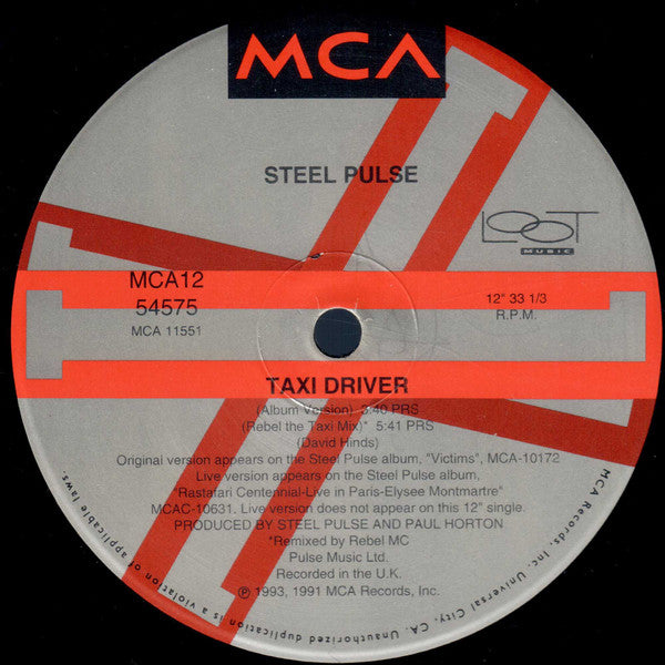 Steel Pulse - Taxi Driver