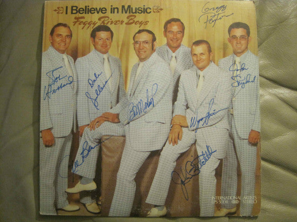 The Foggy River Boys - I Believe In Music