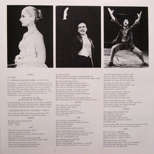 Andrew Lloyd Webber - Evita: Premiere American Recording