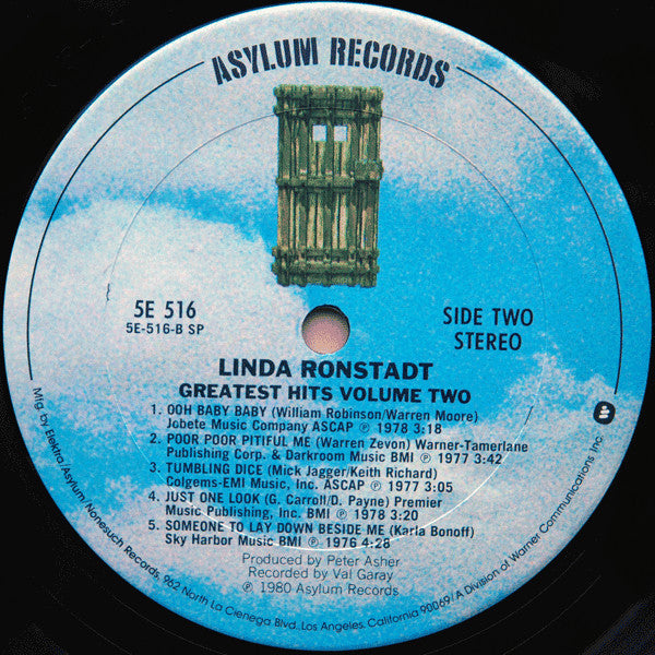 Linda Ronstadt - Greatest Hits Volume Two