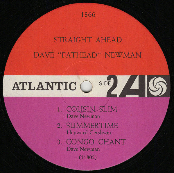 David "Fathead" Newman - Straight Ahead