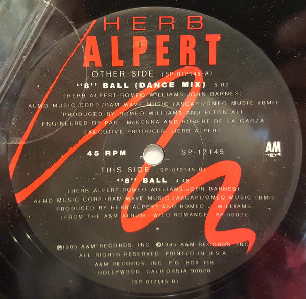Herb Alpert - "8" Ball