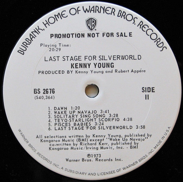 Kenny Young - Last Stage For Silver World