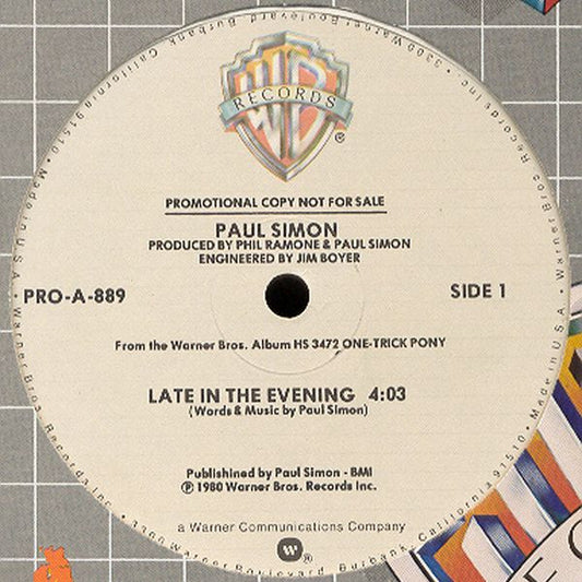 Paul Simon - Late In The Evening