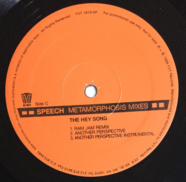 Speech - Metamorphosis Mixes