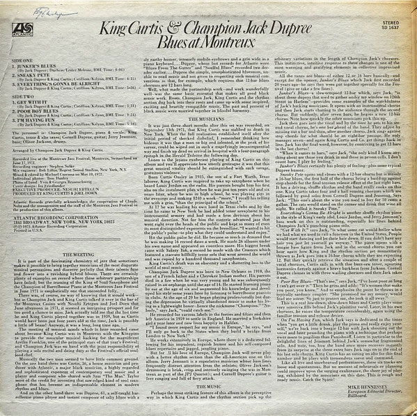 King Curtis - Blues At Montreux