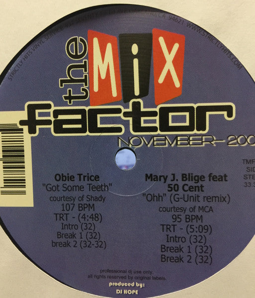 Various - The Mix Factor (November 2003)