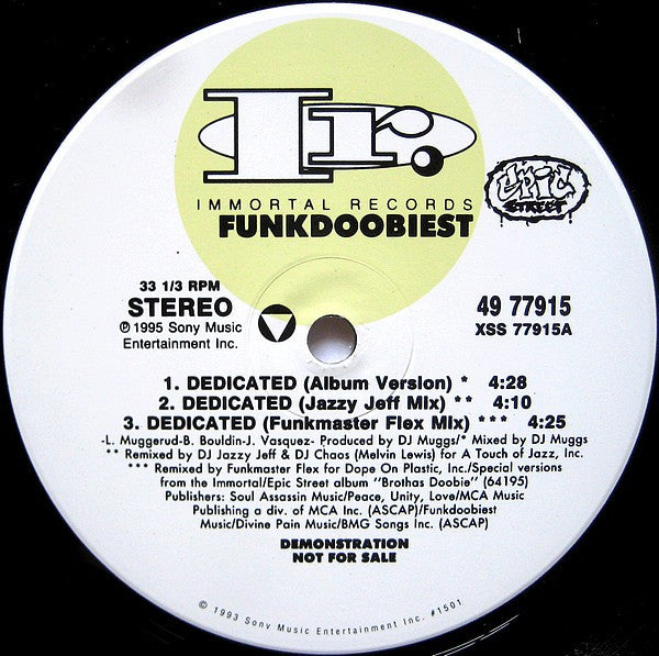 Funkdoobiest - Dedicated