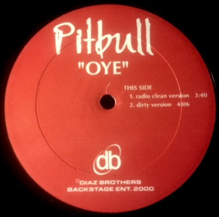 Pitbull - Oye