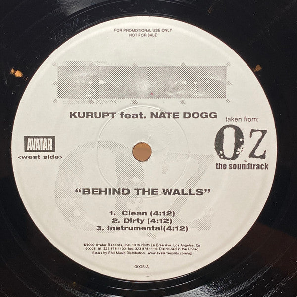 Kurupt - Behind The Walls / What Is The Law