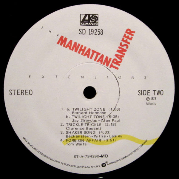 Manhattan Transfer, The - Extensions