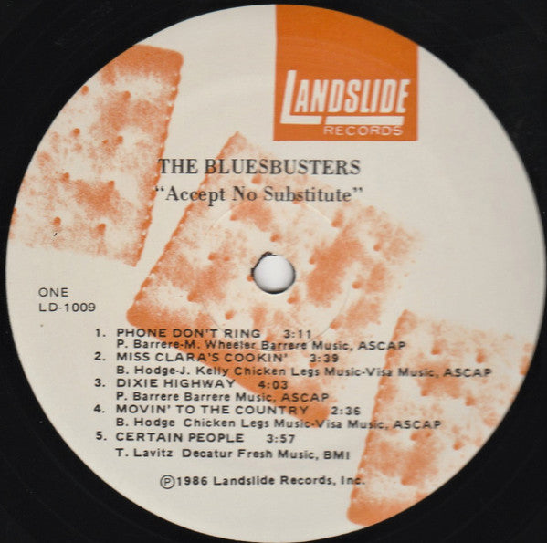 The Bluesbusters (2) - Accept No Substitute