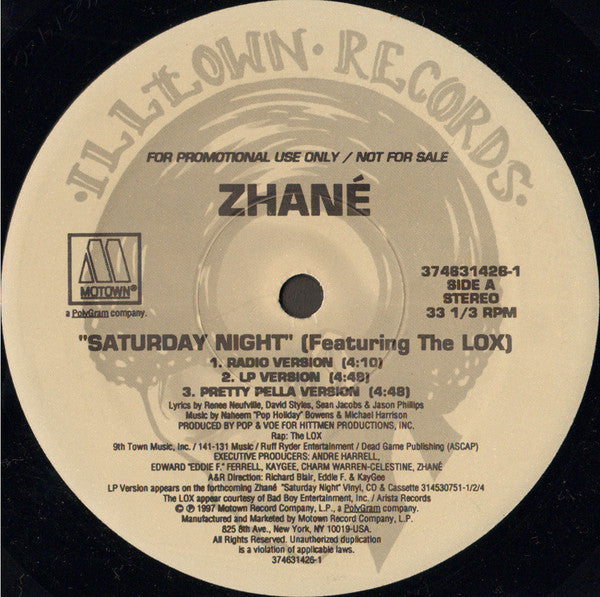 Zhané - Saturday Night