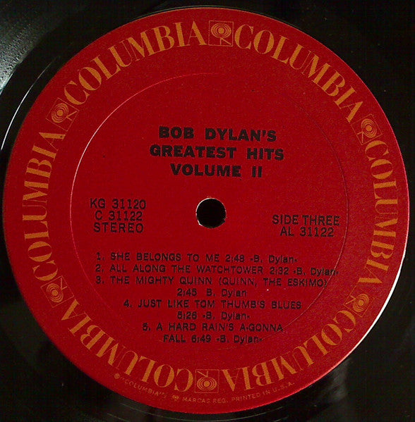 Bob Dylan's Greatest Hits Volume II