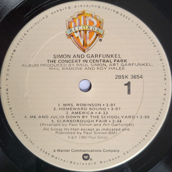 Simon & Garfunkel - The Concert In Central Park